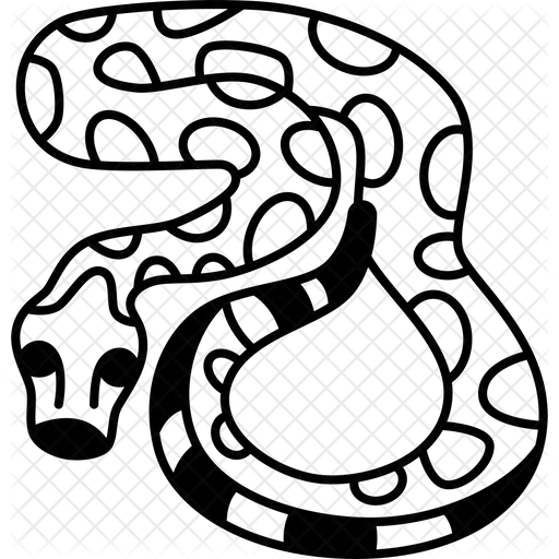 Python Icon - Download in Glyph Style