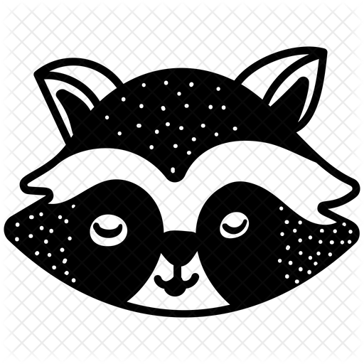 Racoon Icon Of Glyph Style Available In Svg Png Eps Ai Icon Fonts