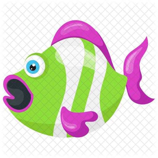 Download Free Rainbow Fish Icon Of Flat Style Available In Svg Png Eps Ai Icon Fonts