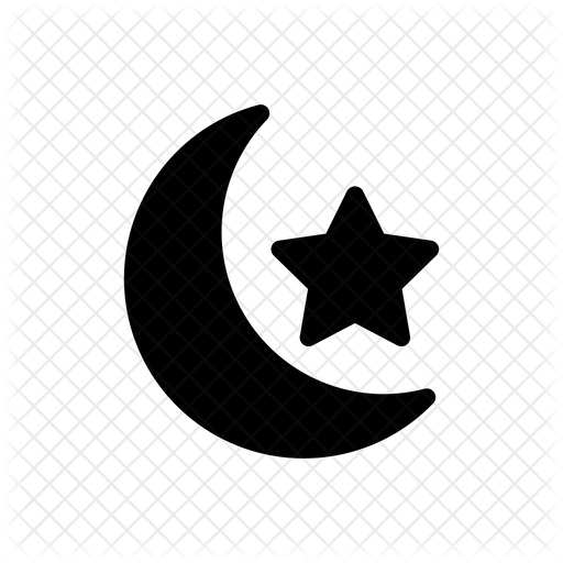 Ramadan Moon Icon Of Glyph Style Available In Svg Png Eps Ai Icon Fonts