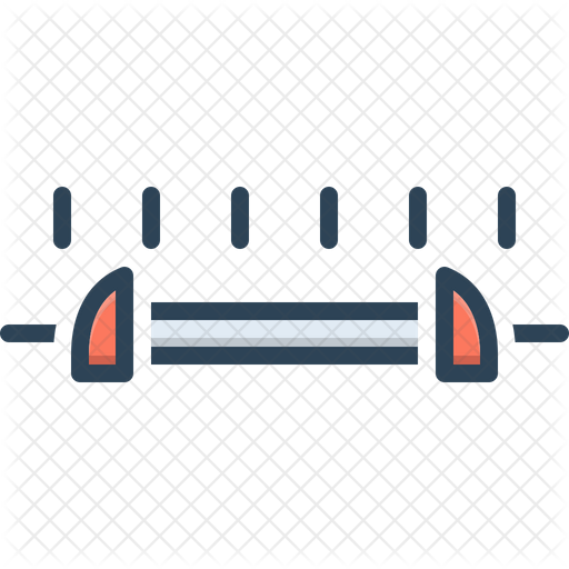 Range Icon - Download in Colored Outline Style