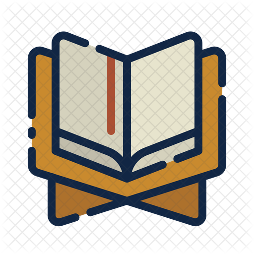 Reading Quran Icon Of Colored Outline Style Available In Svg Png Eps Ai Icon Fonts