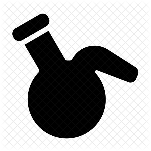 Retort flask Icon Download in Glyph Style