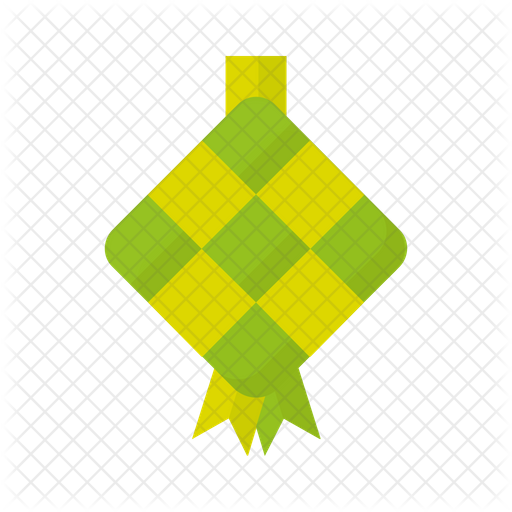 Rice Ketupat Icon Of Flat Style Available In Svg Png Eps Ai Icon Fonts