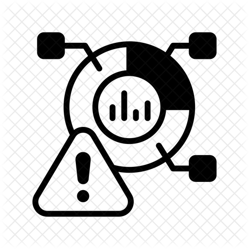 Risk Analysis Icon - Download in Glyph Style