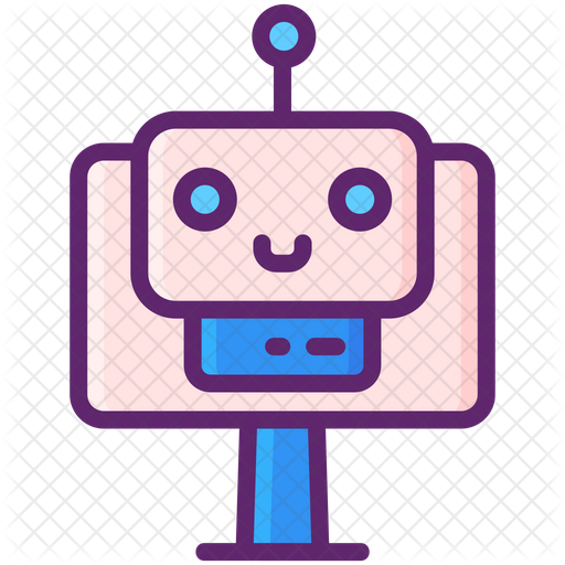 Robotic Process Automation Icon - Download in Colored Outline Style