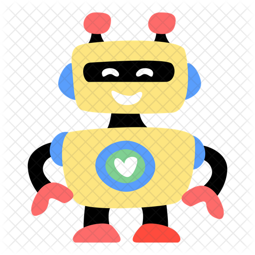 Robots Icon Download In Doodle Style