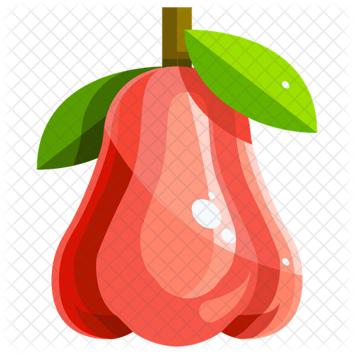 Rose Apple Icon Of Flat Style Available In Svg Png Eps Ai Icon Fonts