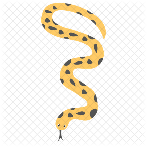 Sea Snake Icon - Download in Flat Style