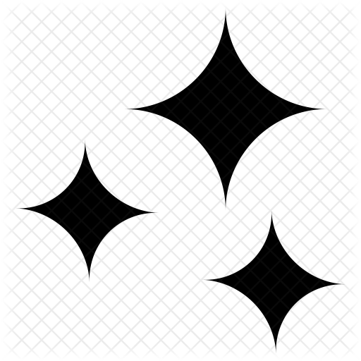 Shiny star Icon Download in Glyph Style