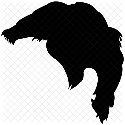 Side View Hairstyle Icon Of Line Style Available In Svg Png