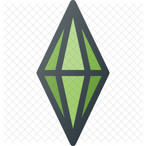 Sims Icon - Download in Colored Outline Style