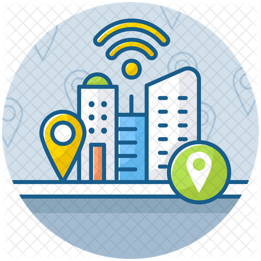 Free Smart City Icon Of Colored Outline Style Available In Svg Png Eps Ai Icon Fonts