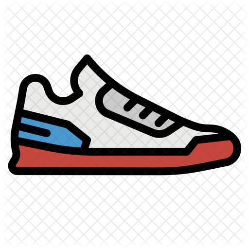Sneaker Icon Of Colored Outline Style Available In Svg Png Eps Ai Icon Fonts