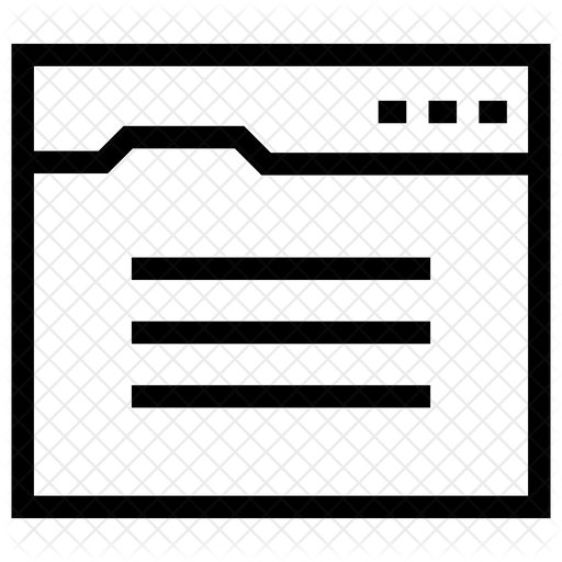 Source Code Icon - Download in Line Style