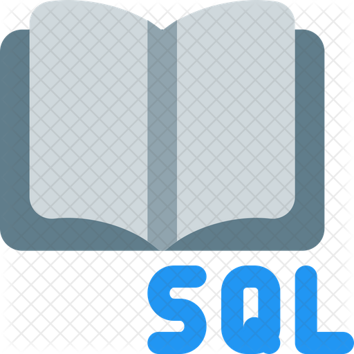 Sql Book Icon - Download in Flat Style