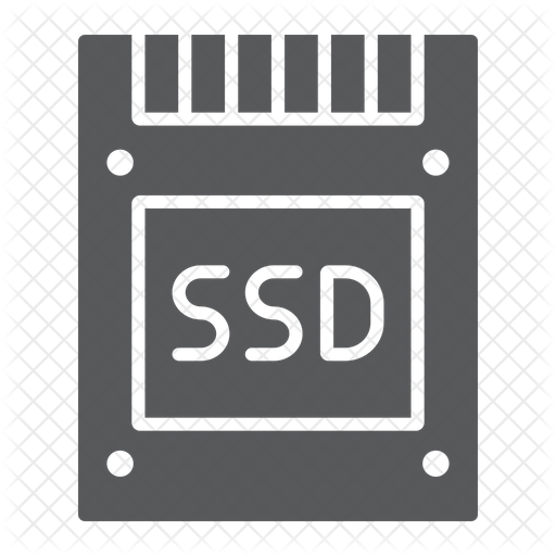 Ssd Icon - Download in Glyph Style