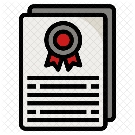 Standardization Icon - Download in Colored Outline Style