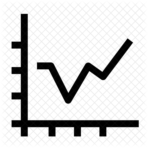 Stock Chart Icon Download in Line Style