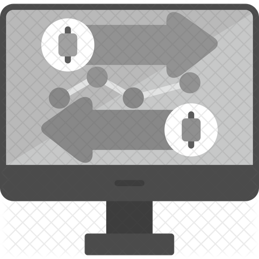 Stock Market Emoji Icon Download in Flat Style