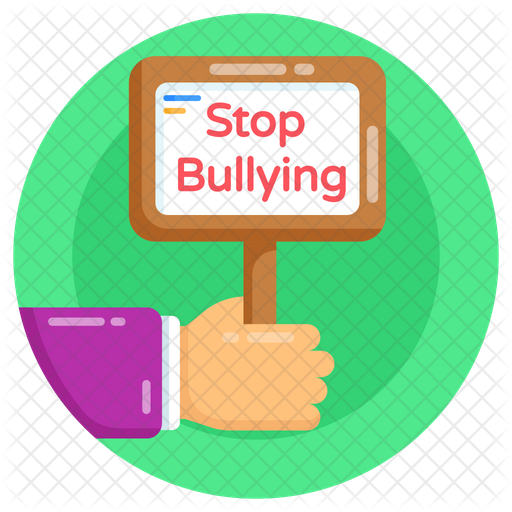 Stop Bullying Icon - Download in Flat Style