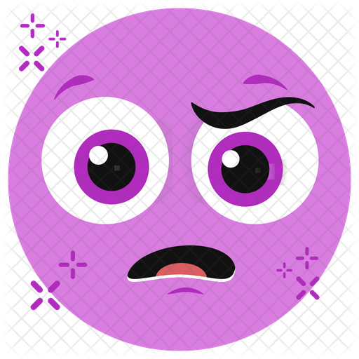 Free Stressed Emoticon Emoji Icon Of Flat Style Available In Svg Png Eps Ai Icon Fonts