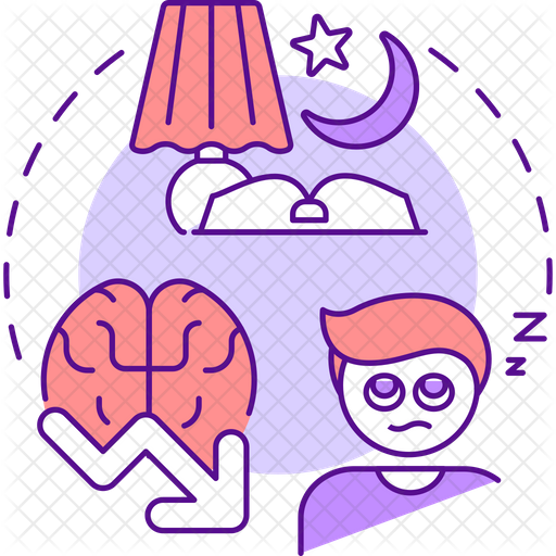 Study all night Icon Download in Colored Outline Style Study all night Icon Download in Colored Outline Style