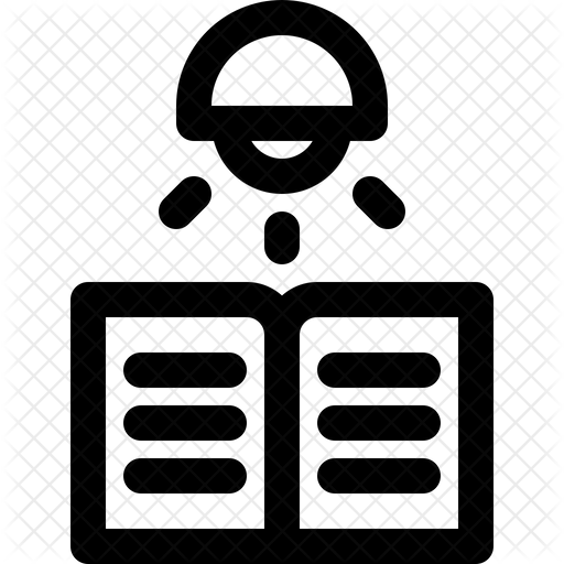 Study Light Icon Download in Line Style