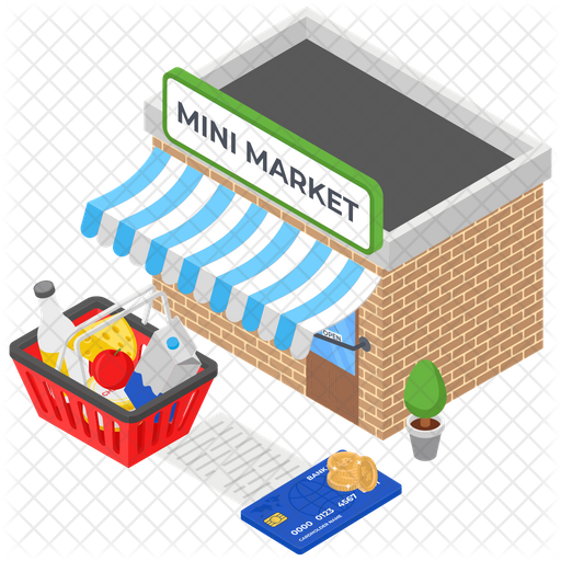 Supermarket Icon Of Isometric Style Available In Svg Png Eps Ai Icon Fonts