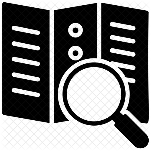 Survey Map Icon - Download in Glyph Style