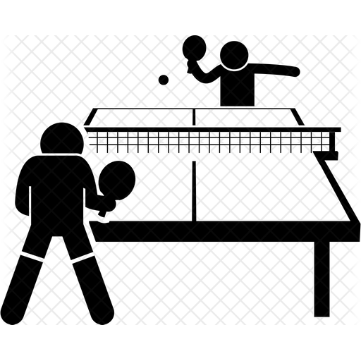 Table tennis Icon Download in Glyph Style