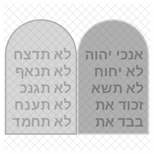 Ten Commandments Svg Eps Png Instant Download File El - vrogue.co