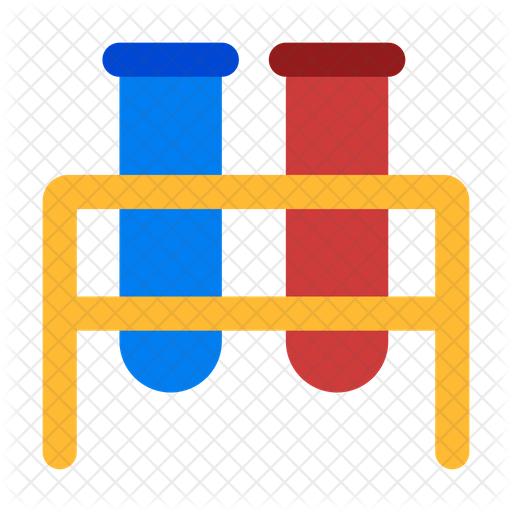 Test tube rack Icon Download in Flat Style