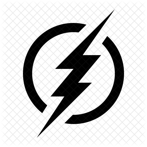 The Flash Sign Icon Of Line Style Available In Svg Png Eps Ai Icon Fonts