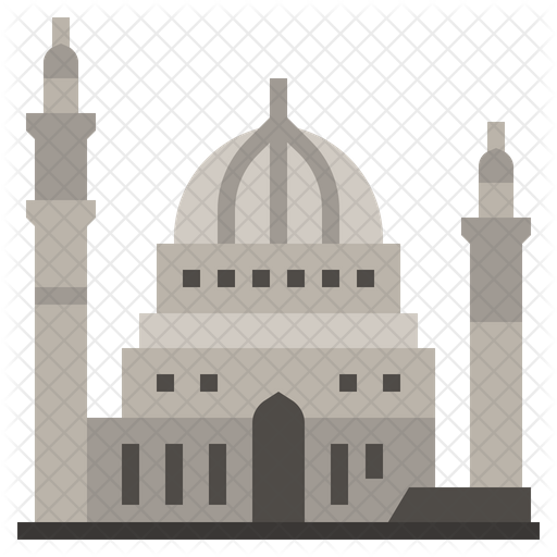 The Sultan Qaboos Grand Mosque Icon Of Flat Style Available In Svg Png Eps Ai Icon Fonts