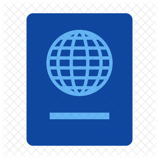 Travel Passport Icon of Flat style - Available in SVG PNG 