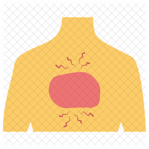 Vertebral Column Bleeding Icon - Download in Flat Style