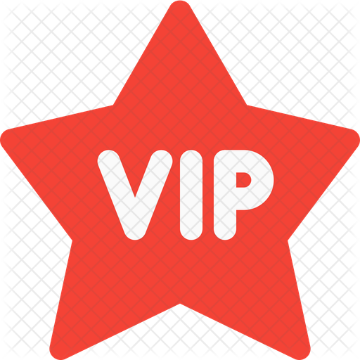 Free Vip Star Label Icon Of Flat Style Available In Svg Png Eps Ai Icon Fonts