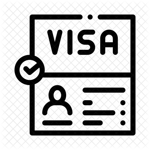 Visa Icon Download In Line Style visa-icon-download-in-line-style