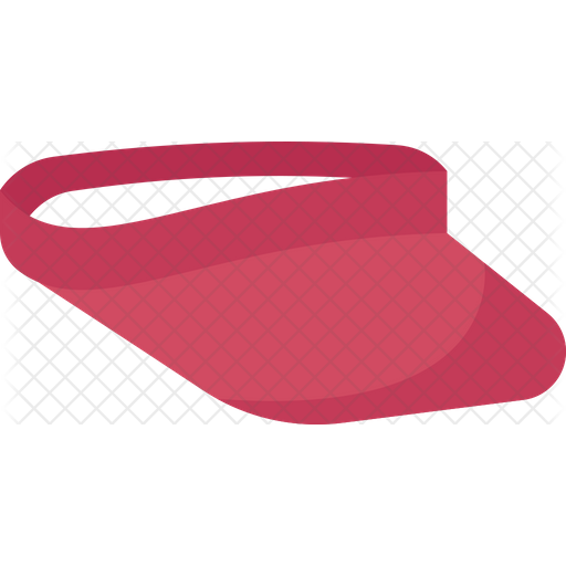 Visor Cap Icon Download in Flat Style