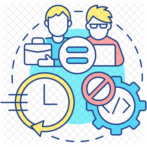 Visual modeling tools Icon Download in Colored Outline Style