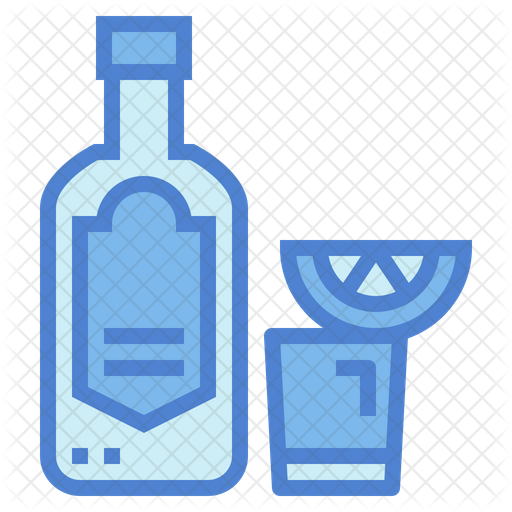 Vodka Icon Download In Colored Outline Style 5257