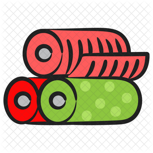 wallpaper rolls icon of doodle style available in svg png eps ai icon fonts wallpaper rolls icon