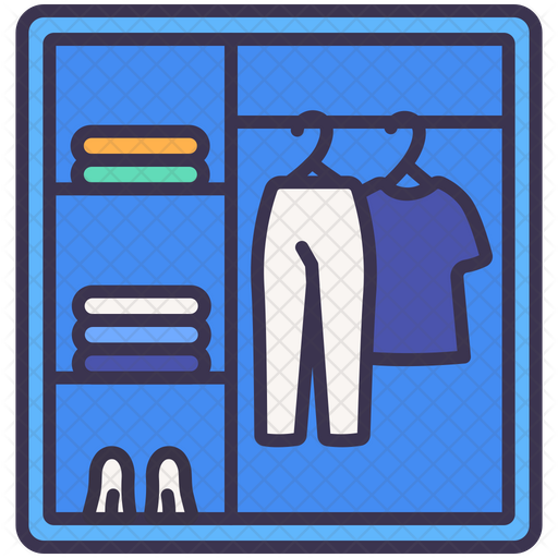 Download Free Wardrobe Icon Of Colored Outline Style Available In Svg Png Eps Ai Icon Fonts