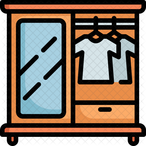 Free Wardrobe Icon Of Colored Outline Style Available In Svg Png Eps Ai Icon Fonts