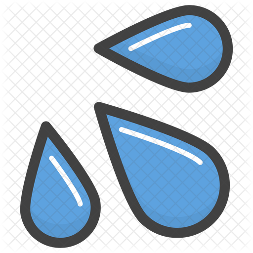 Water Drop Emoji Icon Of Colored Outline Style Available In Svg Png Eps Ai Icon Fonts