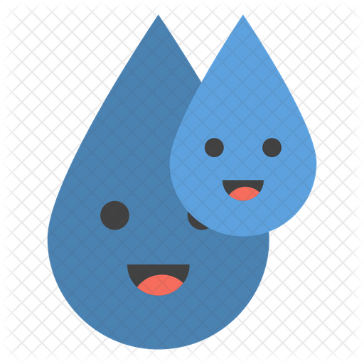 Water Drops Emoji Emoji Icon Of Flat Style Available In Svg Png Eps Ai Icon Fonts