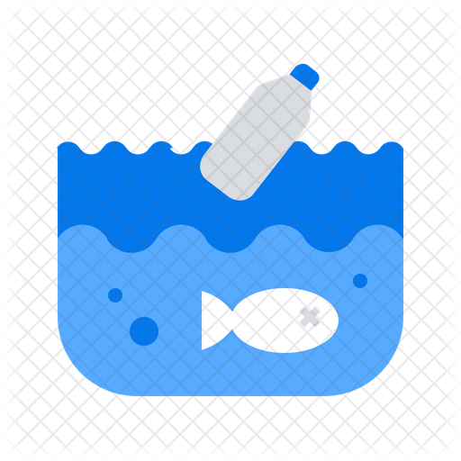 Water Pollution Icon - Download In Flat Style