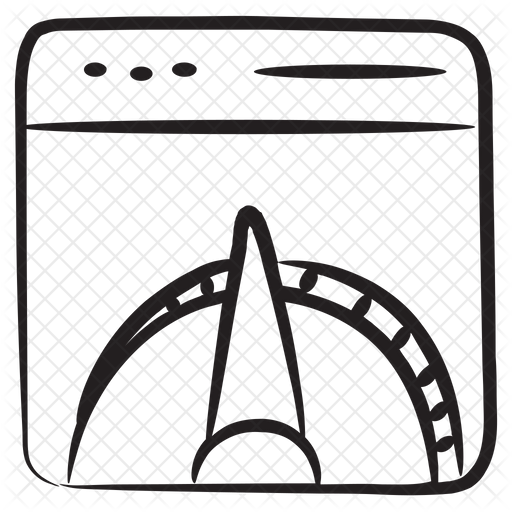  Dashboard Icon Download in Doodle Style