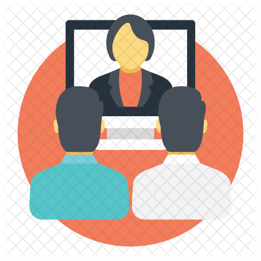 Webinar Logo Icon - Download in Flat Style